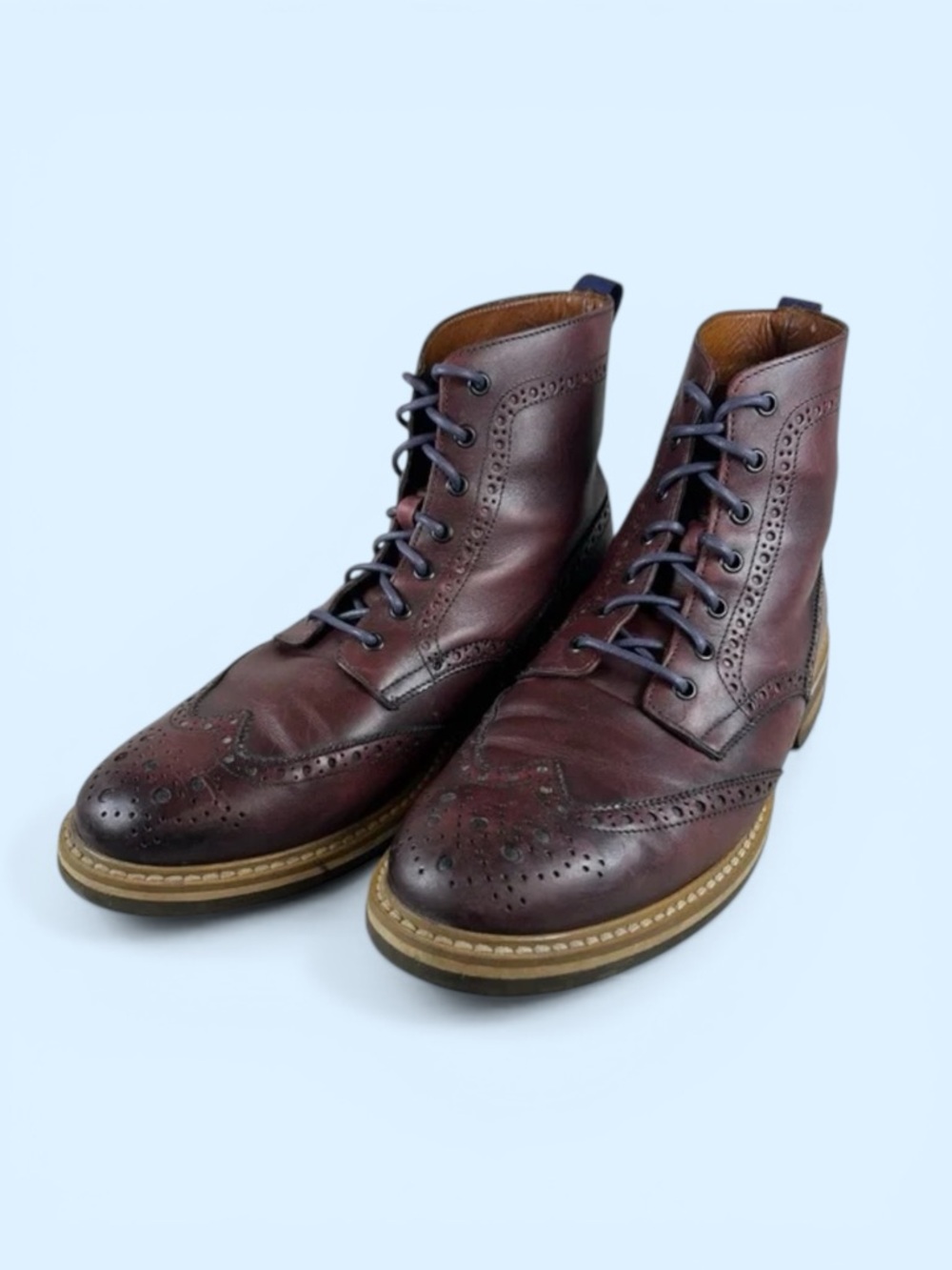 Aldo Mr. B Gentleman's Boutique Men’s 12 (46) Brown/Cognac 'Blake' Oxford Boots
